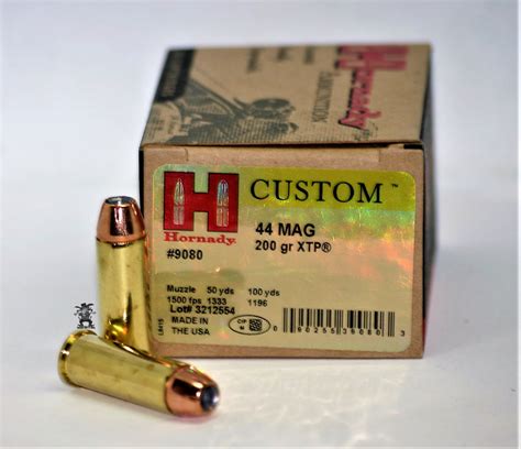 Mag Hornady Jhp Xtp Custom Magnum Grain Mag Rounds