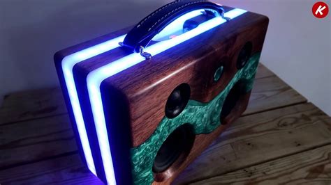 Diy Epoxy Resin Bluetooth Speaker In Diy Bluetooth Speaker