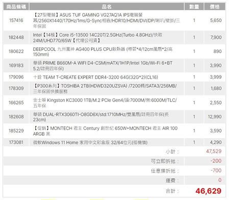 【問題】預算 45 50k 組電腦含os、螢幕 電腦應用綜合討論 哈啦板 巴哈姆特