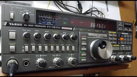 Yaesu HF Transceiver FT 767 GX Repairs Part 1 YouTube