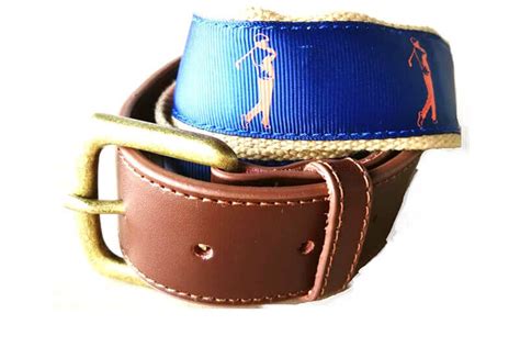 Golf Tribute Canvas Golf Belt The Atlas Network