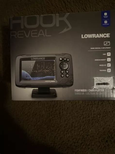 Lowrance Hook Reveal Chartplotter Fishfinder W Transducer