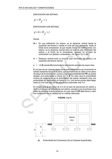 Norma E Suelos Y Cimentaciones Pdf