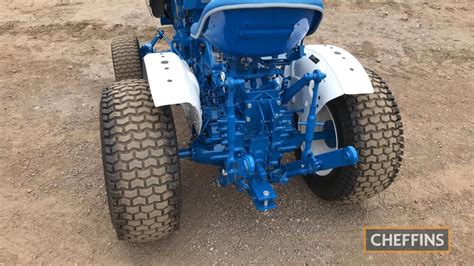 1984 Ford 1210 3cylinder Diesel Tractor Fitted With 4wd Front Axle New Grass Tyres And Subject