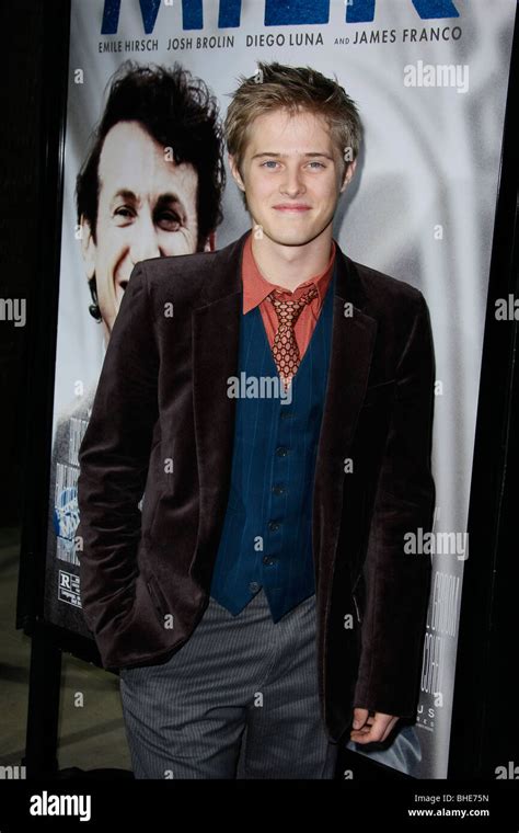 Lucas Grabeel Milk Los Angeles Premiere Beverly Hills Los Angeles Ca Usa 13 November 2008 Stock