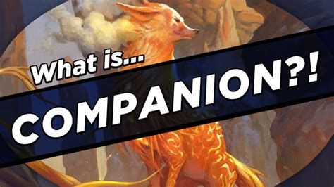 Companion - MTG Keywords Explained - Card Kingdom Blog