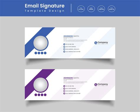 Business Modern Email Template Design 4780416 Vector Art at Vecteezy