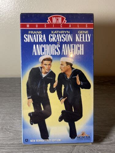 Frank Sinatra Gene Kelly Anchors Aweigh Vhs Sealed Ebay