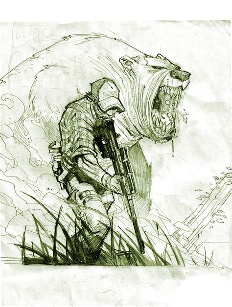 bear hunt | Sketches, Character art, Character sketches