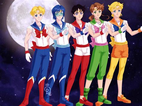 Male Sailor Senshi By Fenixfairy On Deviantart