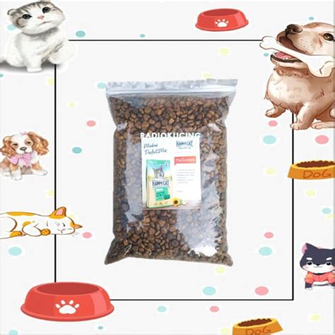 Jual Makanan Kucing Happy Cat Minkas Perfect Mix Dewasa Kemasan Gr