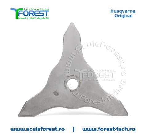 Disc Cutit Motocoasa Husqvarna Pt Iarba 255mm 3 Cutite SculeForest