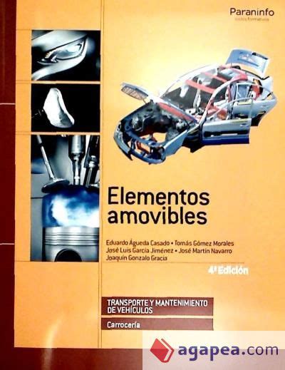 ELEMENTOS AMOVIBLES 4 ª EDICION EDICIONES PARANINFO Agapea Libros