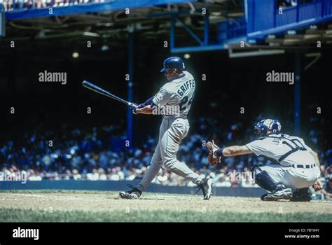 Ken Griffey Jr Seattle Mariners Stock Photo Alamy