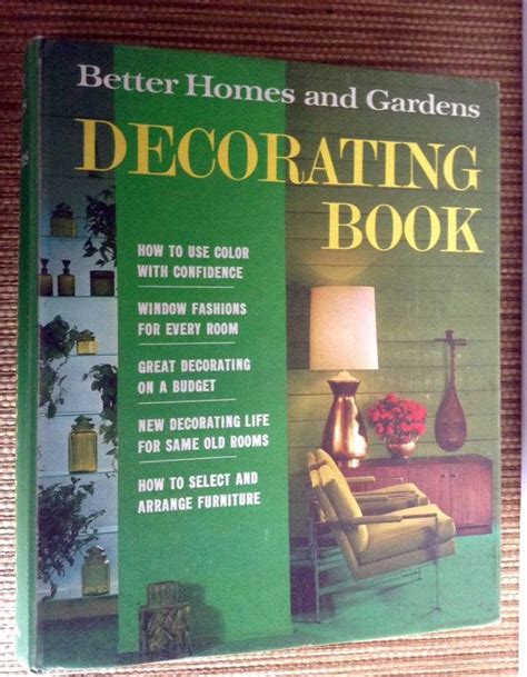 Mid Century Decorating Book Vintage Better Homes And Gardens Etsy