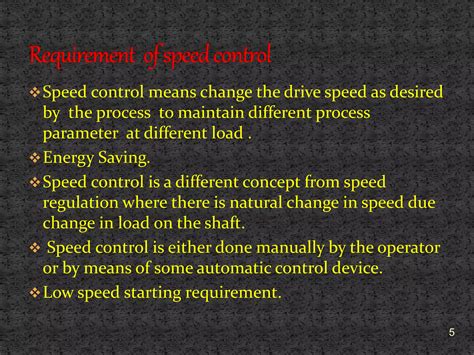 Speed Control Of Three Phase Induction Motor PPT