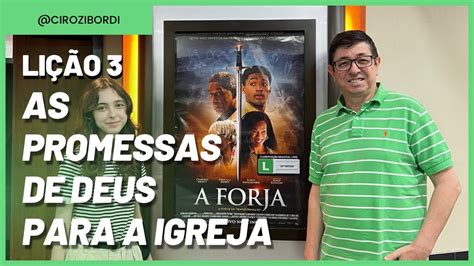 As Promessas de Deus para a Igreja Lição 3 CPAD EBD