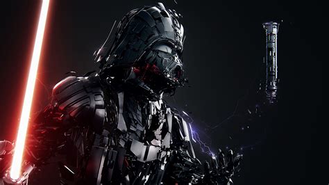 Darth Vader 4k Star Wars Wallpaper 1920x1080 2560x1600 Wallpapertip