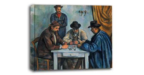 The Card Players Paul C Zanne Obraz Na P Tnie Galeria Plakatu