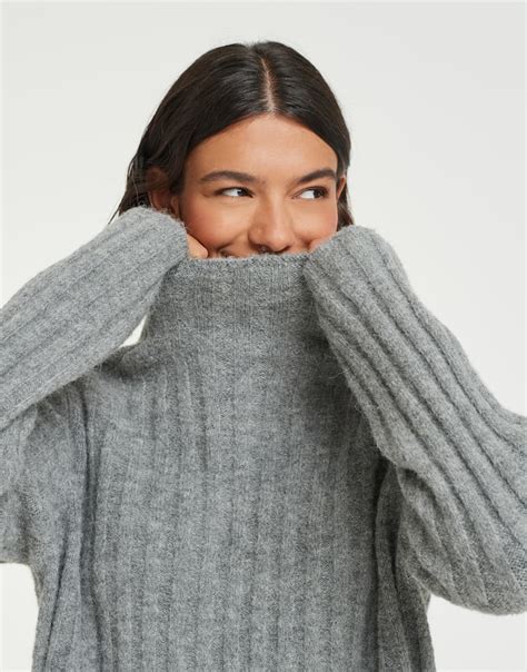 Strickpullover Palmike Grau Online Bestellen Opus Online Shop