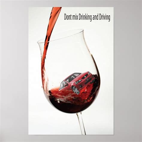 Don't drink and Drive Poster | Zazzle.com