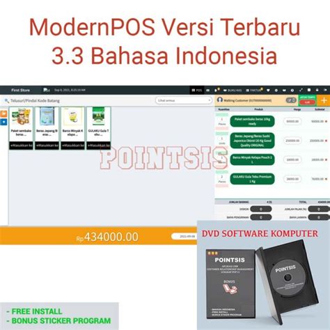 Jual Aplikasi Pos Kasir Modern Pos Point Of Sale With Management