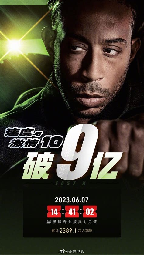 《速度与激情10》上映第22天，中国内地票房破9亿元 ！速度与激情10内地票房中国新浪新闻