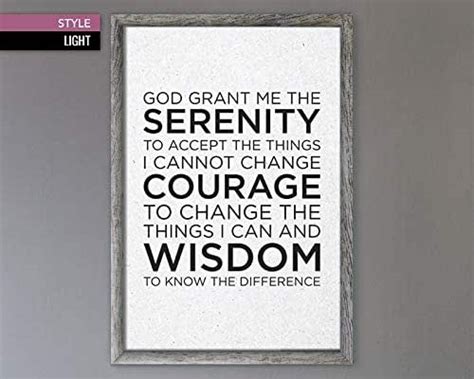 Serenity Prayer Poster Aa Na Addiction Recovery Alcoholics And Narcotics Anonymous