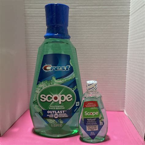 Crest Scope Mouthwash Outlast Up To 5x 1 Liter For Sale Online EBay