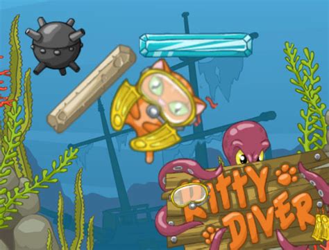 Kitty Diver Game Play Kitty Diver Online For Free At Yaksgames