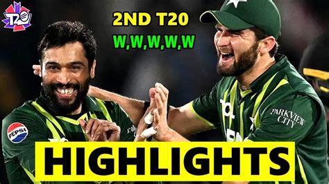 Pakistan Vs England 2nd T20 Match 2024 Highlights Pak Vs Eng 2024