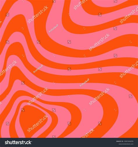 Psychedelic Trippy Y2k Retro Background Swirl Royalty Free Stock