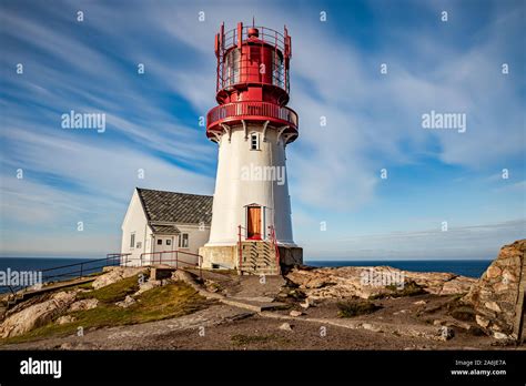 Lindesnes Fyr Lighthouse, Beautiful Nature Norway natural landscape ...