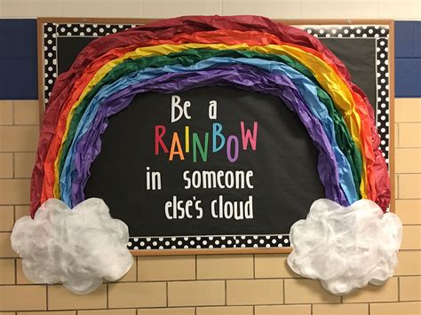 Rainbow Bulletin Board Printable