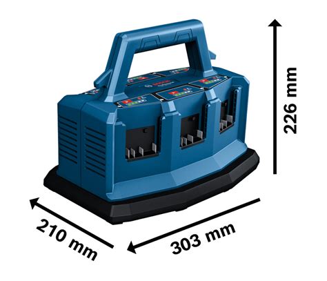 Chargeur Batterie Multi Baies Gal18v6 80 Bosch 1600a01u9l