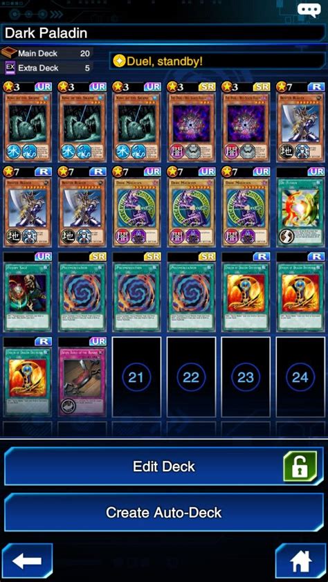 Yugioh Dark Paladin Deck