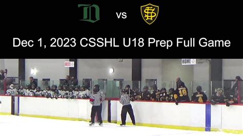 Csshl U Prep Dha Vs Sls Youtube