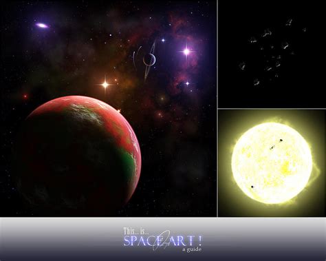 This is SPACE ART, tutorial by cchomikk on DeviantArt