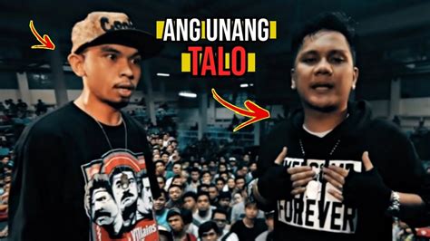 Ang Unang TALO Ng Mga Undefeated Emcee Sa FlipTop YouTube