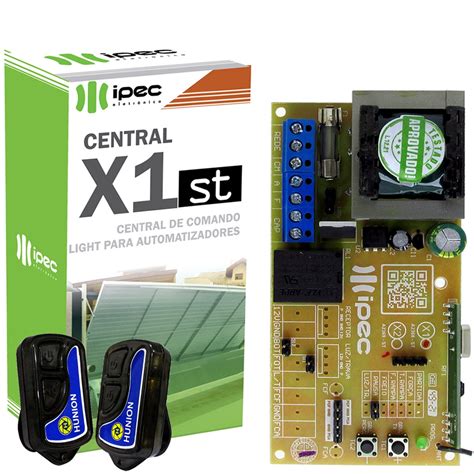 Placa Central Comando Motor Port O Universal Ipec X Light St E