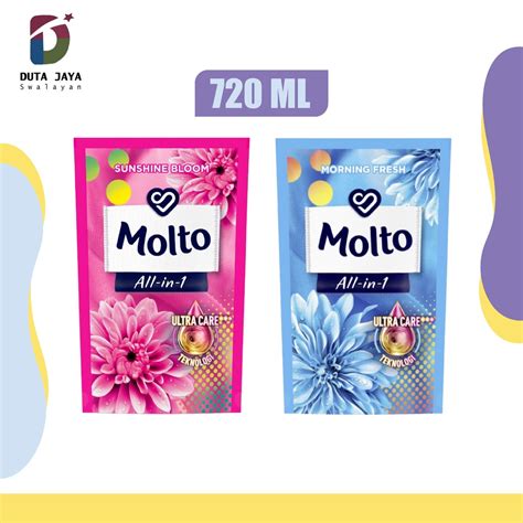 Jual Molto All In 1 Pink Sunshine Bloom Blue Morning Fresh Ultra Care