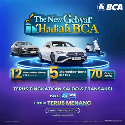 BCA - Gebyar Hadiah BCA