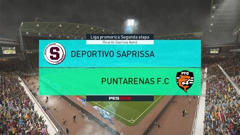 PRO EVOLUTION SOCCER 2018 Modo Carrera Liga Tica Mal Inicio Liga