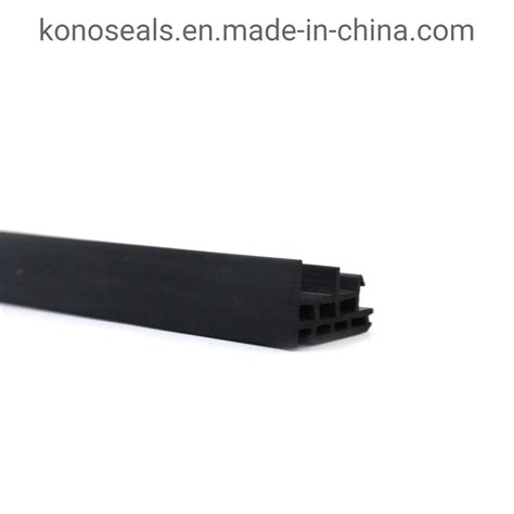 Extruded Fireproof Epdm Silicone Rubber Profile Door Window Seal Strip