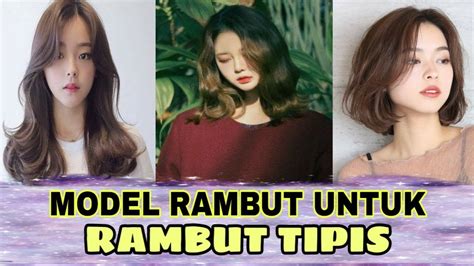 Model Rambut Yang Cocok Untuk Rambut Tipis ‼️ Youtube