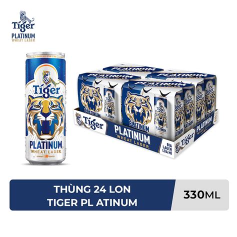 Mua Th Ng Lon Bia L A M Tiger Platinum Wheat Lager Ml Lon T I