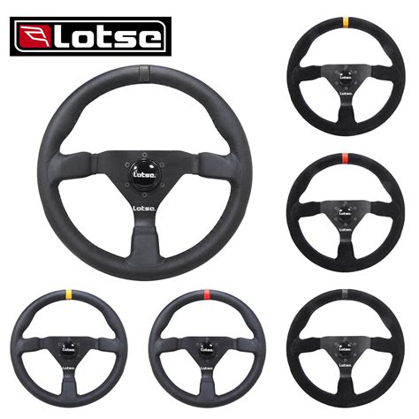 Volante Esportivo Lotse Gt Camur A Couro W Audio