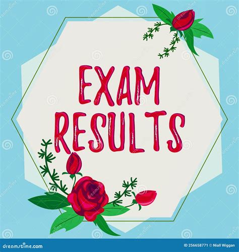 Inspiration Showing Sign Exam Results Internet Concept An Outcome Of A