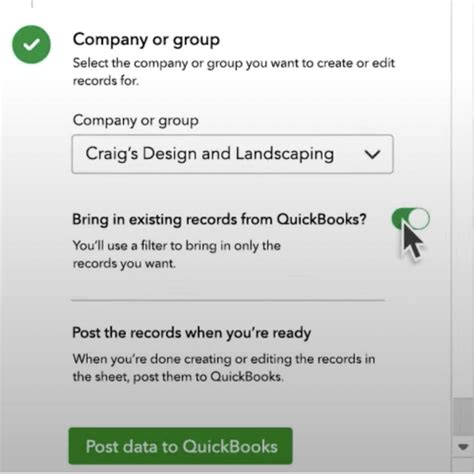 Quickbooks Spreadsheet Sync Import And Export Excel Data Automatically