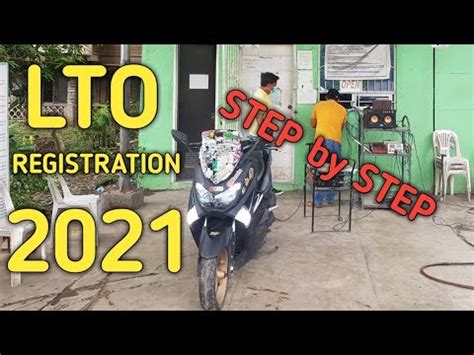 LTO RENEWAL OF MOTORCYCLE REGISTRATION 2021 STEP By STEP How To